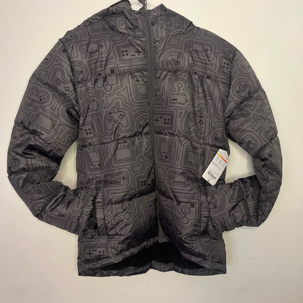 Boys Gamer puffer coat